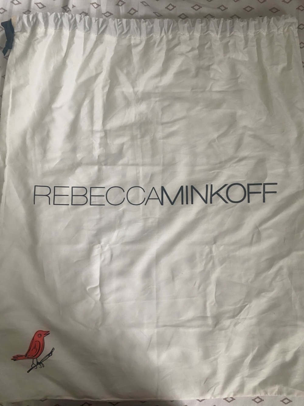 RARE Sample NWT Rebecca Minkoff Easy Rider Blue and White Tie-Dye Hobo Bag - Picture 15 of 16